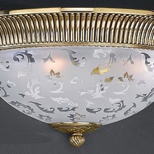 Reccagni Angelo 6312 A 6312/2 Потолочный светильник 40x18 см - фото 1 - фото 2