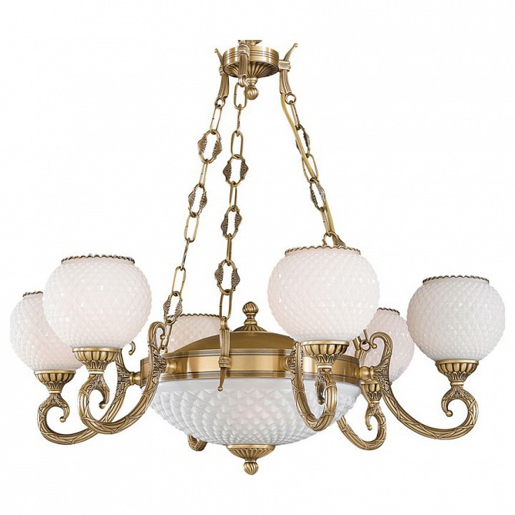 Reccagni Angelo 8450 L 8450/6+2 Люстра подвесная - фото 1 Reccagni Angelo 8450 L 8450/6+2 Люстра подвесная - фото 1