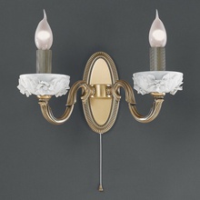 Reccagni Angelo 9011 A 9011/2 Бра 32x16 см - фото 1 - фото 2