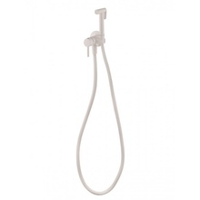 Reitano Rubinetteria Minimal 55STFBSMMW Матовый белый Смеситель без излива с гигиеническим душем 13,5x5,9x13,8 см, для биде, Италия - фото 1 - фото 2