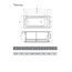 Relisan Tamiza 160x70 Акриловая ванна 160x70x63 см, Польша - фото 7