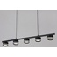 Reluce 79490-0.4-05 Black Люстра подвесная 85x8,5x100 см, Италия - фото 1