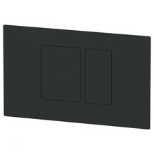 Remer RB820NO Черный матовый Кнопка смыва 2x16x16 см, Италия - фото 1 - фото 2