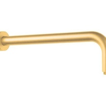 Remer 343L40BG Золото брашированное Кронштейн для душа 40x6x8,5 см, Италия - фото 1 - фото 2