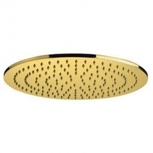 Remer 359MM30DOx Золото глянцевое Ø30 Верхний душ 30x30x4,9 см, Италия - фото 1 - фото 2