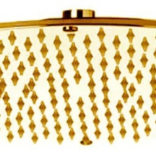 Remer 359MMXLBGX Золото глянцевое Ø35 Верхний душ 35x35x4,9 см, Италия - фото 1 - фото 2
