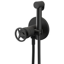 Remer Chrono CH65WNO Со смесителем Чёрный матовый Гигиенический душ Италия - фото 1 - фото 1