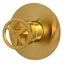 Remer Chrono CH30LBG Встраиваемый для душа Золото брашированное Смеситель 10,9x11,6x11,6 см, для встраиваемых систем, Италия - фото 1 - фото 1