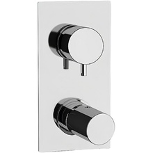 Remer Edge EG592 Встраиваемый для душа Хром Смеситель 8,3x11x22 см, для встраиваемых систем, Италия - фото 1 - фото 1