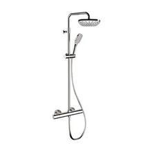 Remer Elegance EQ32A8CPAD20 Хром глянцевый (с термостатом) Душевая система 45x29,1x164,2 см, Италия - фото 1 - фото 2