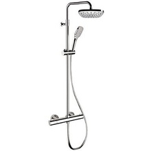 Remer Elegance EQ32A8CPAD20 Хром глянцевый (с термостатом) Душевая система 45x29,1x164,2 см, Италия - фото 1 - фото 1