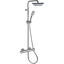 Remer Elegance EQ32A8CPSD20 Хром глянцевый (с термостатом) Душевая система 51x29,1x161 см, Италия - фото 1 - фото 1