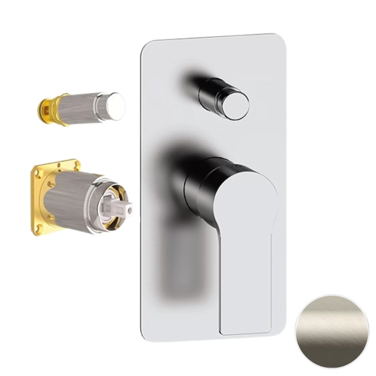 Remer Energy EY09KBXV Встраиваемый для душа Сталь Смеситель для встраиваемых систем, Италия - фото 1 Remer Energy EY09KBXV Встраиваемый для душа Сталь Смеситель для встраиваемых систем, Италия - фото 1