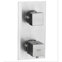 Remer Q-Elegance QT93KB Встраиваемый для ванны и душа Сталь Смеситель для ванны с душем, Италия - фото 1 - фото 1