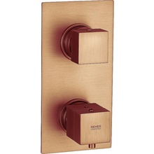 Remer Q-Elegance QT92KBVO Встраиваемый для ванны и душа Латунь состаренная Смеситель для ванны с душем, Италия - фото 1 - фото 1