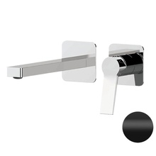 Remer Slash SL15PLNO Встраиваемый для раковины Чёрный матовый Смеситель для раковины, Италия - фото 1 - фото 1