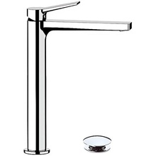 Remer Slash SL10L Для раковины Хром с д/к Смеситель 23,7x5,5x30,8 см, для раковины, Италия - фото 1 - фото 1