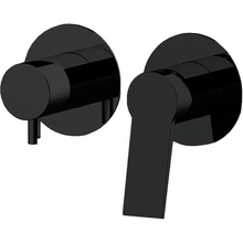 Remer Slash SL93ZPNO Встраиваемый для душа и ванны Чёрный матовый Смеситель для ванны с душем, Италия - фото 1 - фото 1