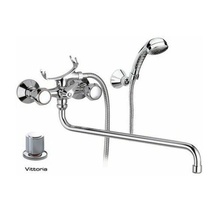 Remer Victoria ex04VIce Для ванны с душем Хром Смеситель для ванны, Италия - фото 1 - фото 1