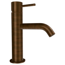 Remer X-Style X12BR Для раковины Бронза масляная Смеситель 14,6x5x17,9 см, для раковины, Италия - фото 1 - фото 1