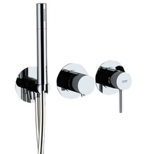 Remer X-Style X97D2P Встраиваемый для ванны и душа Хром Смеситель для ванны с душем, Италия - фото 1 - фото 1