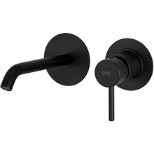 Remer X-Style X15LCNO Встраиваемый для раковины Чёрный матовый Смеситель для встраиваемых систем, Италия - фото 1 - фото 1