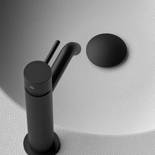 Remer X-Style X12NO Для раковины Чёрный матовый Смеситель 14,6x5x17,9 см, для раковины, Италия - фото 1 - фото 2