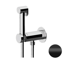 Remer X-Style X61PWNO С гигиеническим душем Чёрный матовый Смеситель для встраиваемых систем, Италия - фото 1 - фото 1