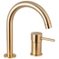 Remer X-Style X57BG Для раковины Золото брашированное Смеситель для раковины, Италия - фото 1 Remer X-Style X57BG Для раковины Золото брашированное Смеситель для раковины, Италия - фото 1