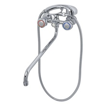 Remer Zeta ex04ZEce Для ванны с душем Хром Смеситель для ванны, Италия - фото 1 - фото 4