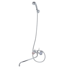 Remer Zeta ex04ZEce Для ванны с душем Хром Смеситель для ванны, Италия - фото 1 - фото 2