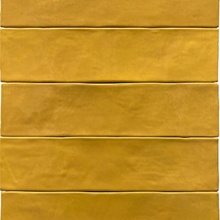 Revoir Paris Studio WW_057 Miel Glossy Настенная плитка 6,2x25 см, Бельгия - фото 1 - фото 2