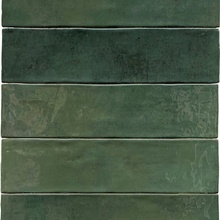 Revoir Paris Studio WW_062 Vert Olive Glossy Настенная плитка 6,2x25 см, Бельгия - фото 1 - фото 2