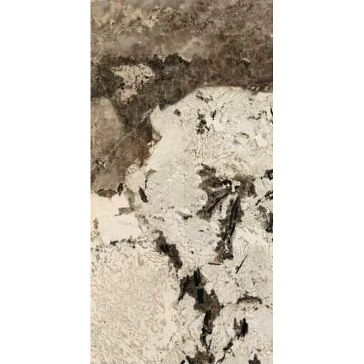 Rex Ceramiche (Florim) Heritage Luxe 775054 Flame Glossy Ret Керамогранит 60x120 см, Италия, под камень  - фото 1