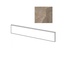 Rex Ceramiche (Florim) Reves 770259 Choco Matt Battiscopa Плинтус 4,6x60 см, Италия, под оникс - фото 1