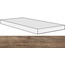 Rex Ceramiche (Florim) Selection Oak 738143 Brown Oak Angolo Gradino DX/SX Ret Ступень 40x120 см, Италия, под дерево - фото 1