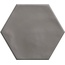 Ribesalbes Geometry Hex Grey Matt Керамогранит 15x17,3 см, Испания, под камень  - фото 1