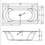 Riho Lima B144001005 200x90 Акриловая ванна 200x90x49,5 см, Нидерланды - фото 2