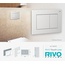 RIVO Touch line 302004 Белый Кнопка смыва 0,5x22x15 см, Россия - фото 2