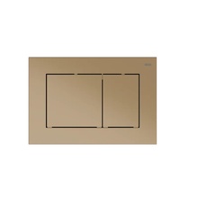 RIVO Touch line 302007 Матовая латунь Кнопка смыва 0,5x22x15 см, Россия - фото 1 - фото 1