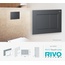 RIVO Touch line 302001 Матовый хром Кнопка смыва 0,5x22x15 см, Россия - фото 2
