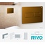 RIVO Touch lux 301008 Матовая латунь Кнопка смыва 0,6x22x15 см, Россия - фото 2