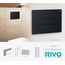 RIVO Touch lux 301005 Матовый черный Кнопка смыва 0,6x22x15 см, Россия - фото 2
