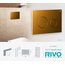 RIVO Touch neo 303007 Матовая латунь Кнопка смыва 0,6x22x15 см, Россия - фото 2