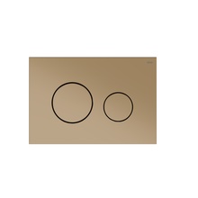 RIVO Touch neo 303007 Матовая латунь Кнопка смыва 0,6x22x15 см, Россия - фото 1 - фото 1