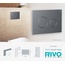 RIVO Touch neo 303001 Матовый хром Кнопка смыва 0,6x22x15 см, Россия - фото 2