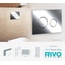 RIVO Touch neo 303002 Хром Кнопка смыва 0,6x22x15 см, Россия - фото 2