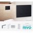 RIVO Touch neo 303005 Матовый черный Кнопка смыва 0,6x22x15 см, Россия - фото 2