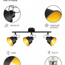 Rivoli Evelyn Б0055369 Спот 50x11,4 см, Италия - фото 1 - фото 3