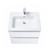 Roca The Gap 857550806 Белый блестящий 60 Тумба для раковины 45,3x58,5x51,5 см, Испания - фото 1 - фото 3